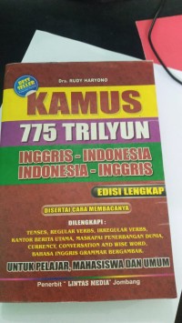 Image of KAMUS 775 TRILYUN